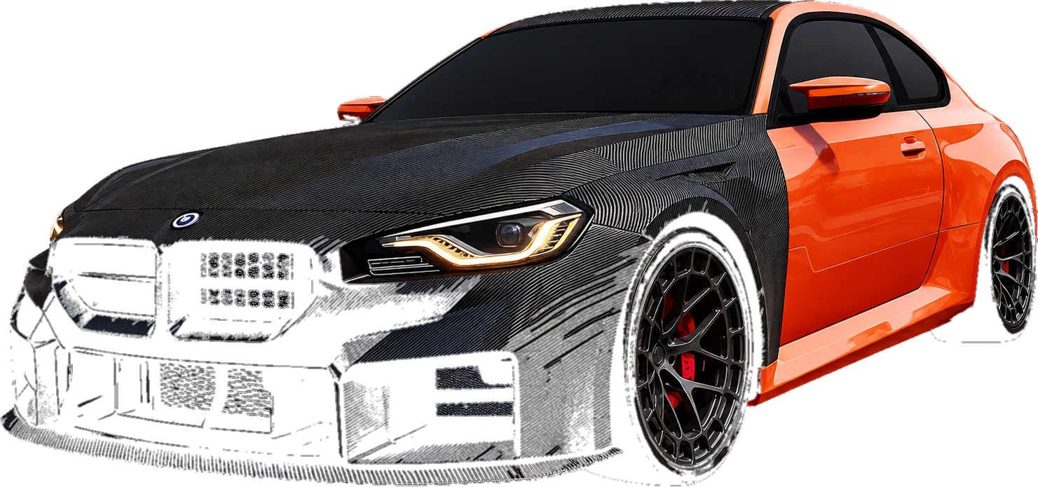 Carbon widebody BMW M2