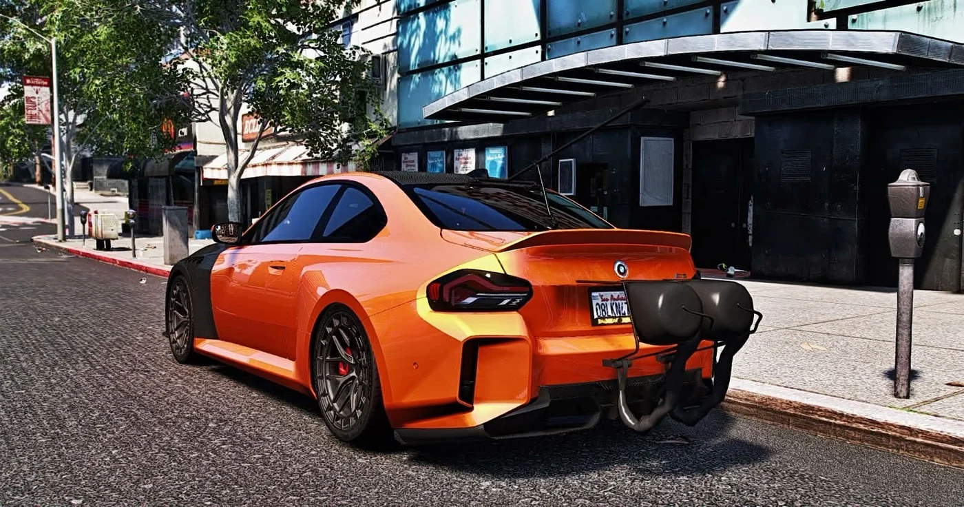 Bmw M2 carbon widebody in game, shot 3 of 9