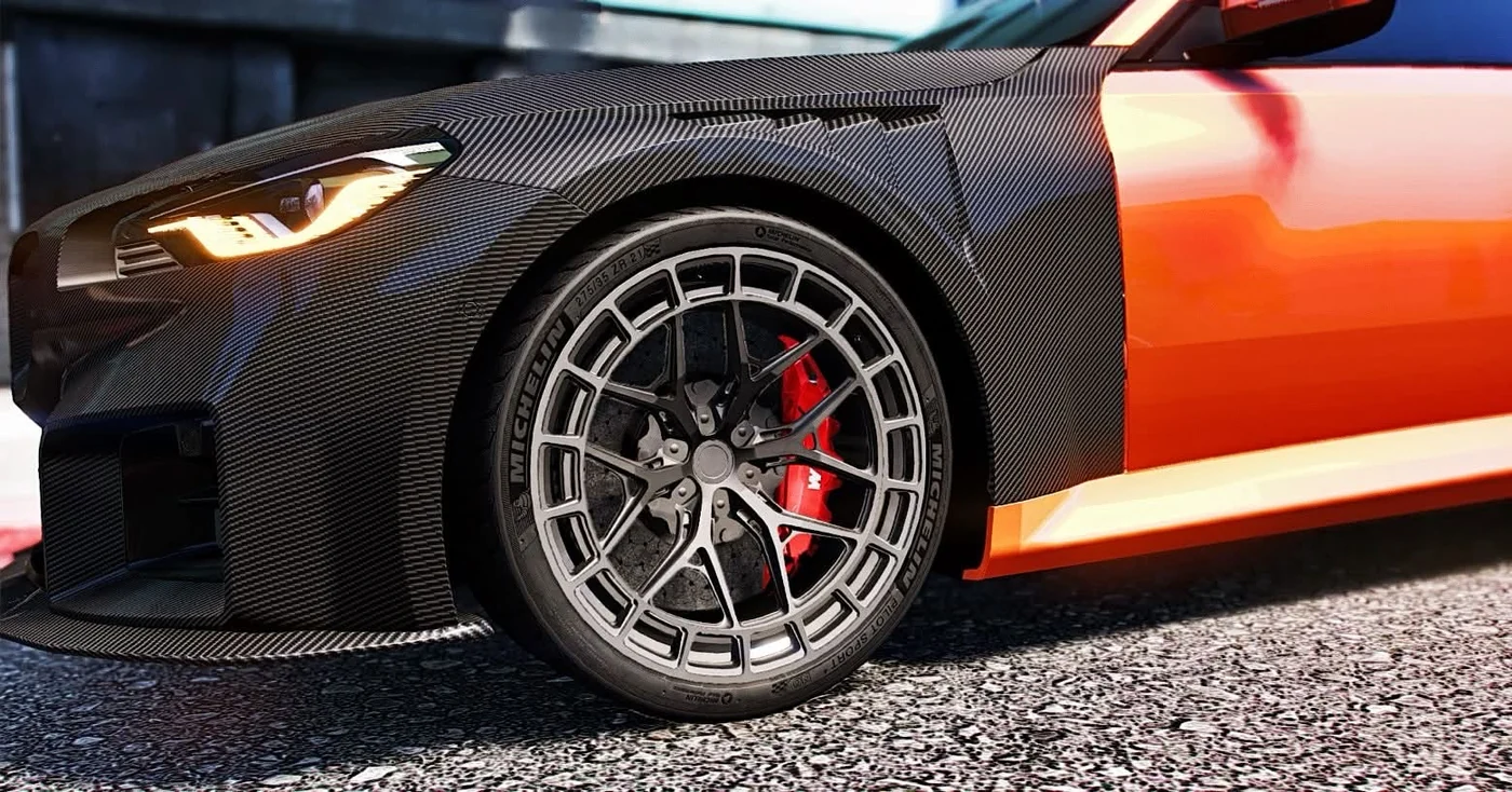 Bmw M2 carbon widebody in game, shot 4 of 9