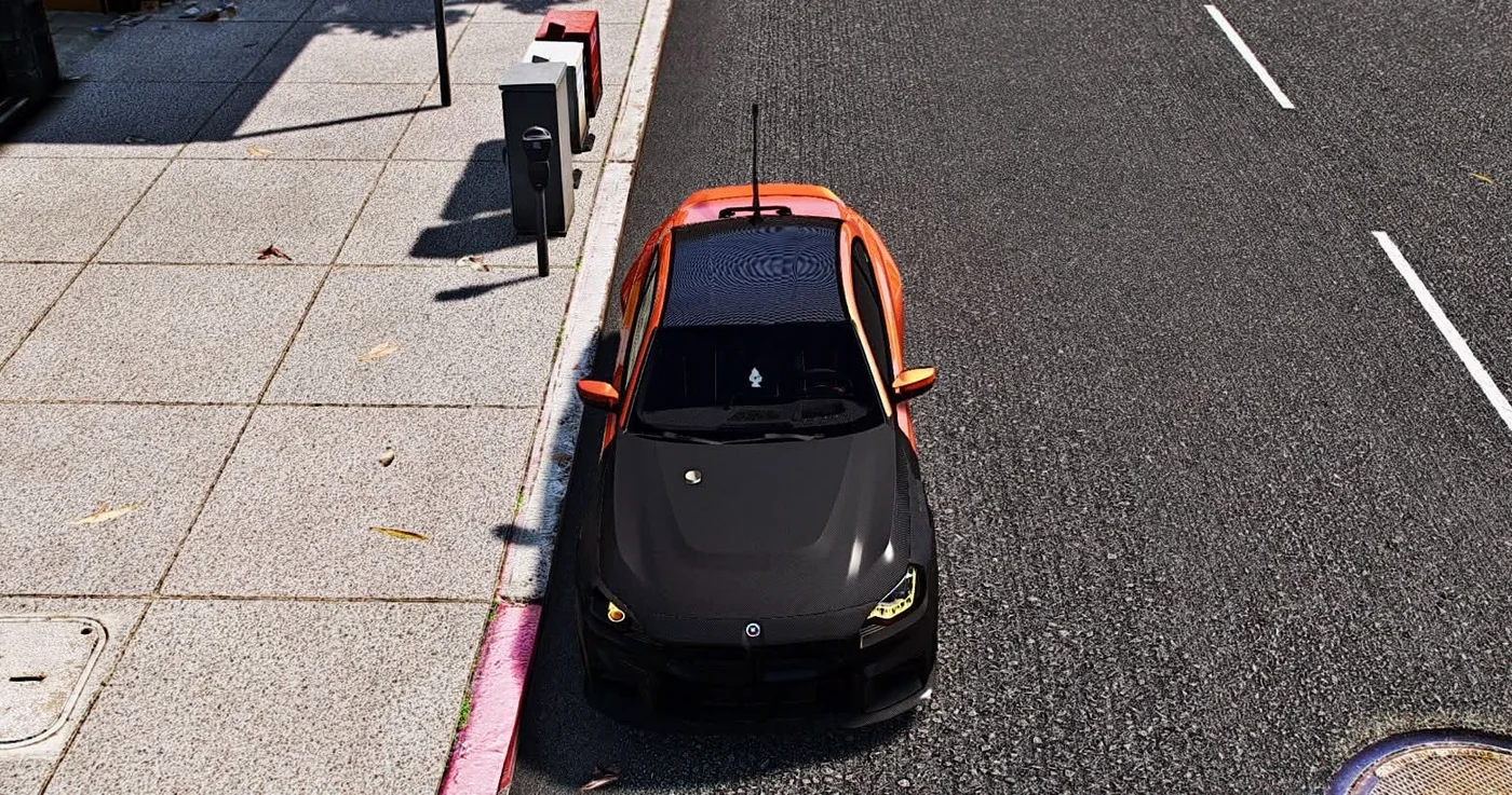 Bmw M2 carbon widebody in game, shot 9 of 9