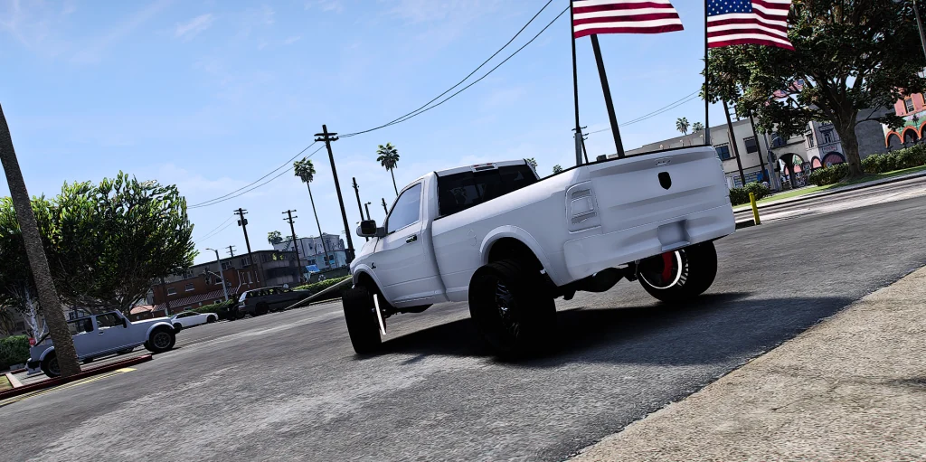 Ram 3500 squatted add-on vehicle for FiveM