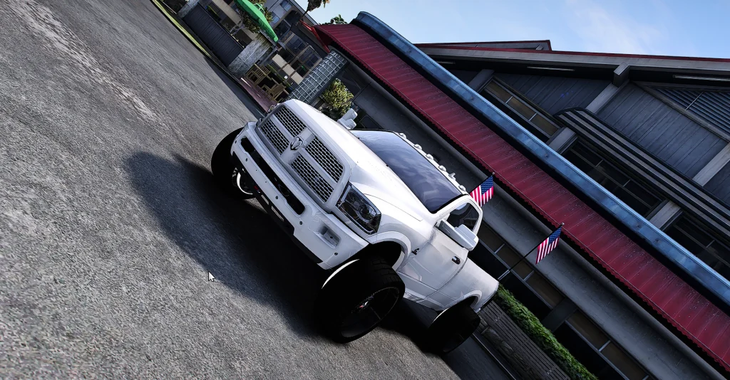 Ram 3500 squatted in game, shot 3 of 3