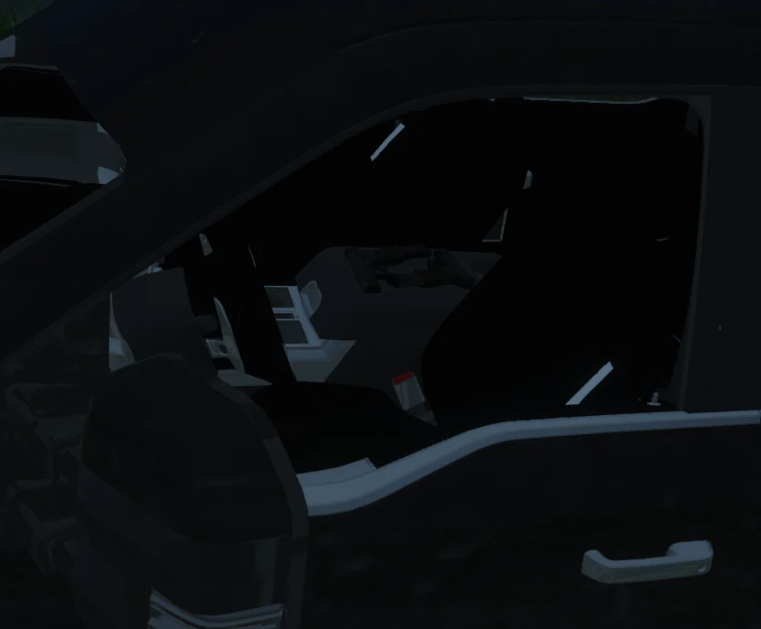 Ford F-350 lifted in game, shot 3 of 5