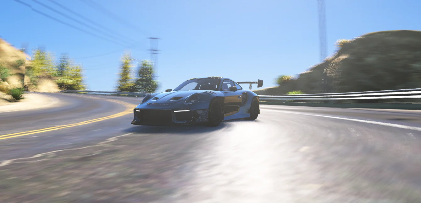 Porsche 911 widebody add-on vehicle for FiveM
