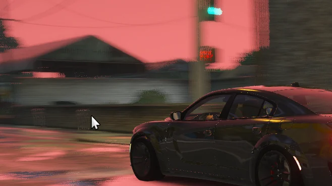 Dodge Charger in game, shot 3 of 5