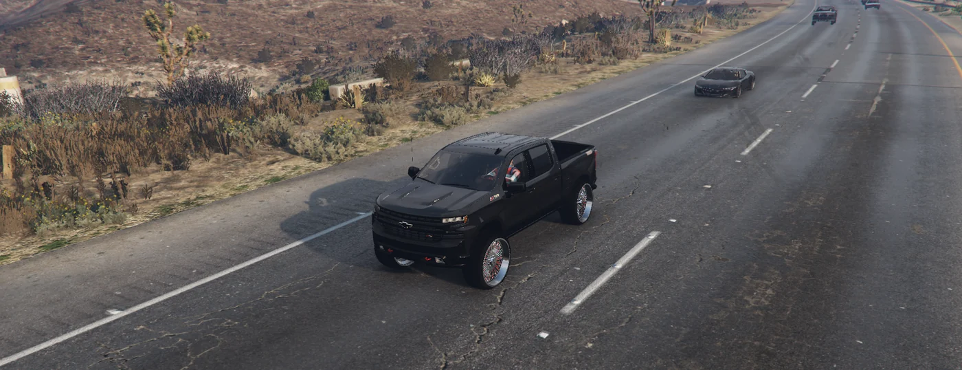 Silverado Trail Boss in game, shot 2 of 3